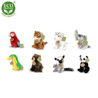 Obrázek z Zvířátka exotická plyš 15cm, 8druhů (8) 